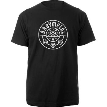 BABYMETAL tričko Pentagram Čierna XL