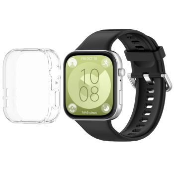 PROTEMIO COVER SET Remienok + obal na hodinky Huawei Watch Fit 3 čierny