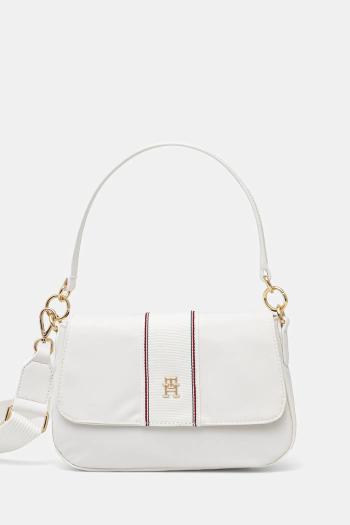 Kabelka Tommy Hilfiger béžová farba, AW0AW17168