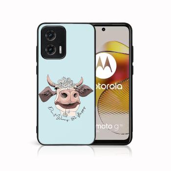 MY ART Ochranný kryt pre Motorola Moto G73 5G HAPPY COW (181)