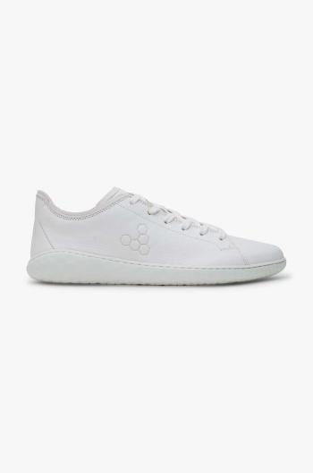 Kožené tenisky Vivobarefoot GEO COURT III biela farba, 201056