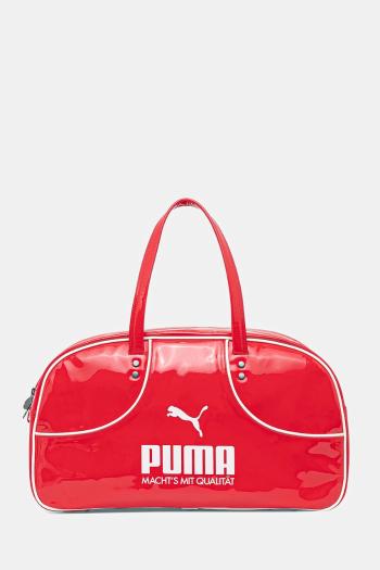 Taška Puma červená farba, 91428