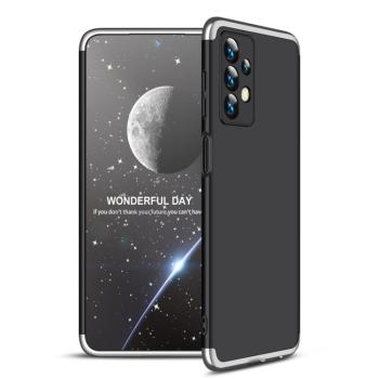 360° Ochranný kryt Samsung Galaxy A13 čierny-strieborný