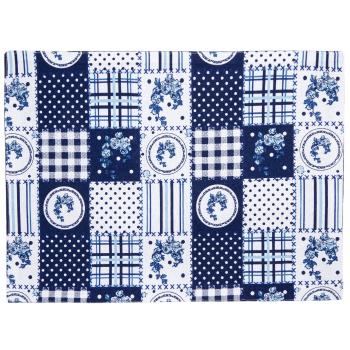 Trade Concept Prestieranie Country patchwork modrá, 33 x 45 cm