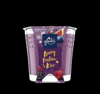 GLADE Berry Festive Kiss, Vonná sviečka 112 g