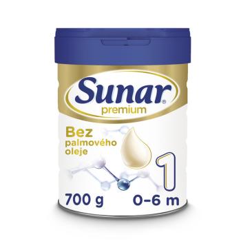 Sunar Premium 1 700 g,SUNAR Premium 1 Mlieko počiatočné 700 g