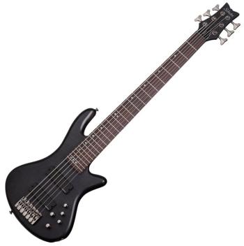 Schecter Stiletto Studio-6 See Thru Black Satin 6-strunová basgitara