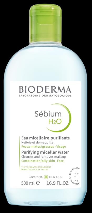 BIODERMA Sébium H2O micelárna voda na mastnú pleť a akné 500 ml