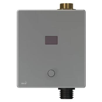 Alcadrain Automatický splachovač WC s manuálnym ovládaním, kov, 6 V (napájanie z batérie) ASP3-KBT ASP3-KBT