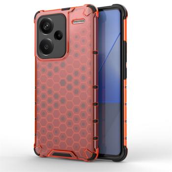 HONEYCOMB Ochranný kryt Xiaomi Redmi Note 13 Pro+ 5G červený