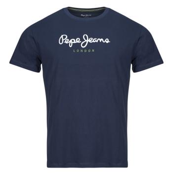 Pepe jeans  EGGO N  Tričká s krátkym rukávom Námornícka modrá