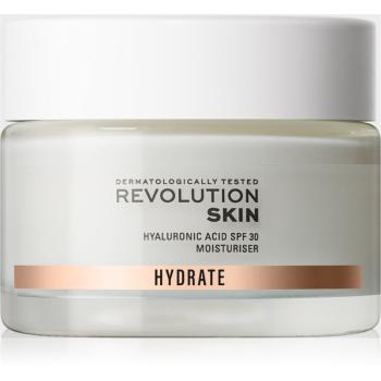 Revolution Skincare Hydrate Hyaluronic Acid hydratačný pleťový krém SPF 30 50 ml