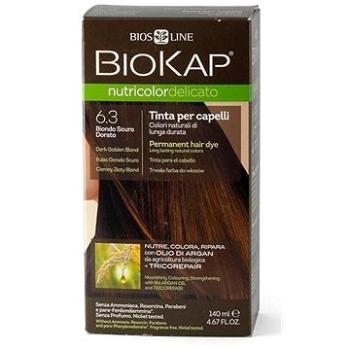 BIOKAP Nutricolor Delicato Dark Golden Blond Gentle Dye 6.30 140 ml (8030243010483)