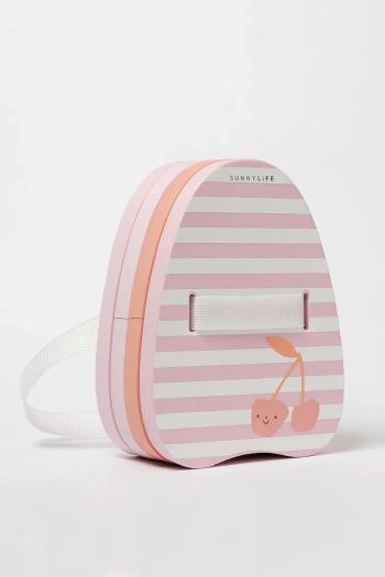 Detská doska na plávanie SunnyLife Cotton Candy Cherry ružová farba