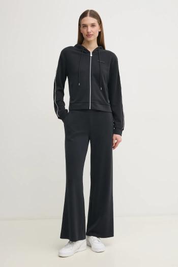Tepláková súprava EA7 Emporio Armani dámska, čierna farba, AF12643.7W000119