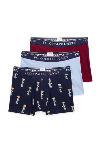 Boxerky Polo Ralph Lauren 3-pak pánske, šedá farba, 714830299