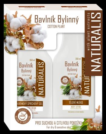 NATURALIS Darčekový balíček Cotton Flower 2 x 350 ml