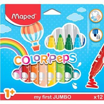 MAPED Color Peps Maxi 12 farieb (3154148460206)