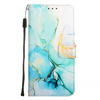 ART MARBLE Peňaženkový kryt pre Samsung Galaxy Xcover 5 GREEN