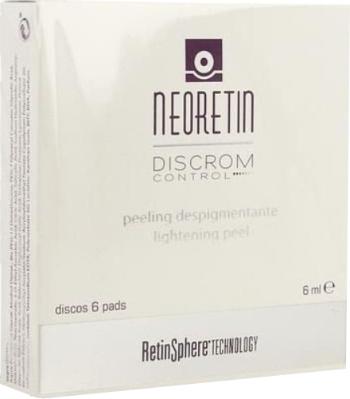 NEORETIN Exfoliačné pleťové tampóny Discrom Control (Lightening Peel Pads) 6 ks