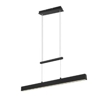 LED závesné osvetlenie Reality Paros čierna R32043132