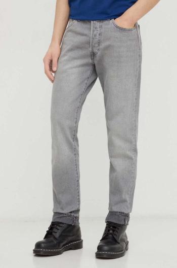 Rifle Levi's 501 54 pánske, šedá farba