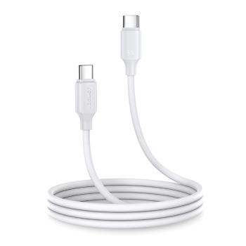 JOYROOM S-CC060A9 60W Kábel USB Type-C - USB Type-C 1m biely