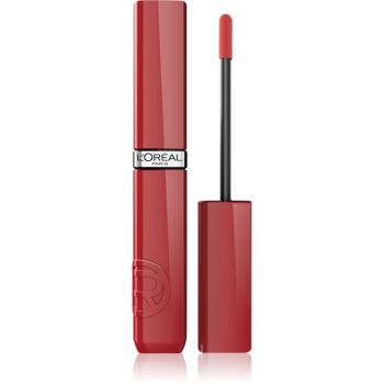 L’Oréal Paris Infaillible Laque Resistance dlhotrvajúci tekutý rúž dodávajúci hydratáciu a lesk odtieň 215 Drunk in Rose 4.3 ml