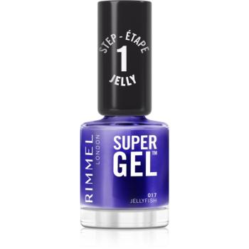 Rimmel Super Gel gélový lak na nechty bez použitia UV/LED lampy odtieň 017 Lacquer Jellyfish 12 ml