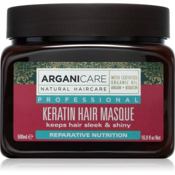 Arganicare Keratin vyživující maska na vlasy 500 ml