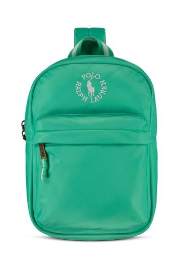 Detský ruksak Polo Ralph Lauren zelená farba, malý, jednofarebný, 9AR155