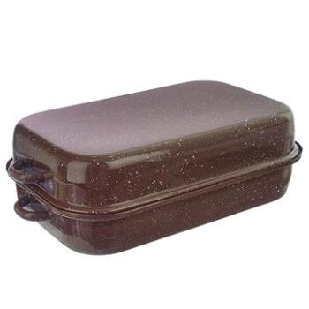 Orion Pekáč smalt BROWN 46 × 27,5 × 14 cm veko (127023)