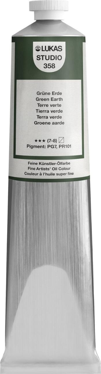 Lukas Studio Aluminium Tube Olejová farba Green Earth 200 ml 1 ks