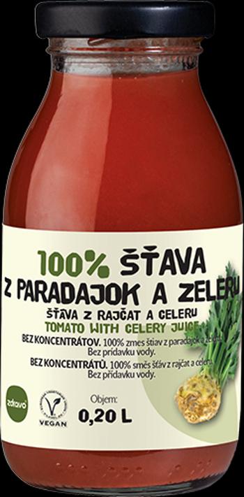 zdravo 100% ŠŤAVA Z PARADAJOK A ZELERU, 200ml