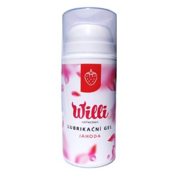 WILLI collection lubrikačný gél, jahoda, 100 ml