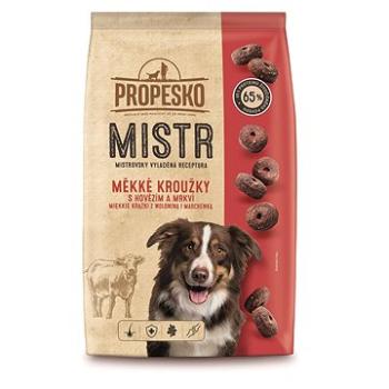 Propesko Mistr Adult mäkké krúžky s hovädzím 1,5 kg (8595606408081)