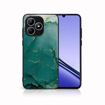 MY ART Ochranný kryt pre Realme Note 50 GREEN MARBLE (145)