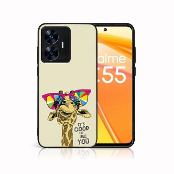 MY ART Ochranný kryt pre Realme C55 GIRAFFE (180)