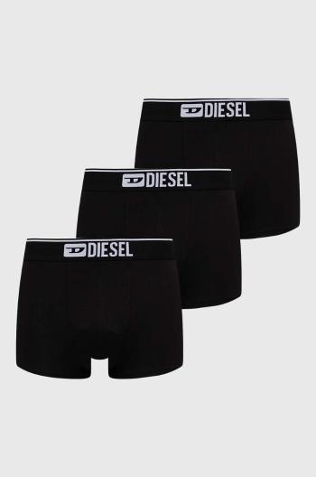 Boxerky Diesel UMBX-DAMIENFIVEPACK 5-pak pánske, čierna farba, 00SUAG.0GDAC