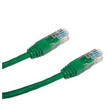 Datacom, CAT6, UTP, 0,25 m, zelený (15894)