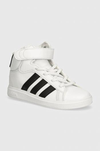 Detské tenisky adidas GRAND COURT MID biela farba, IE3862