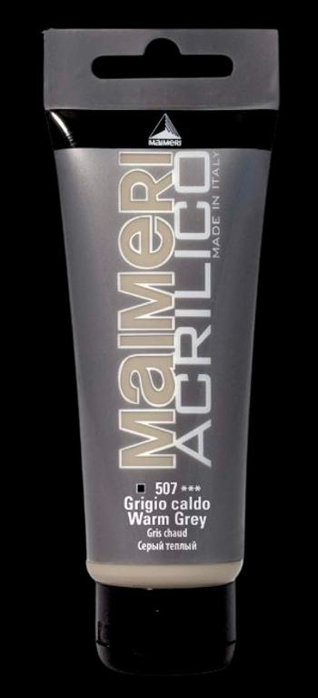 MAIMERI ACRILICO - Akrylové farby 507 - warm grey, 0,2 L