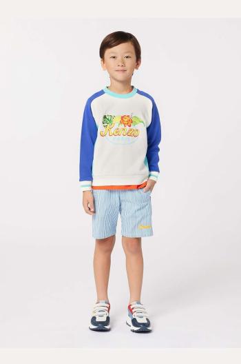 Detská bavlnená mikina Kenzo Kids s potlačou