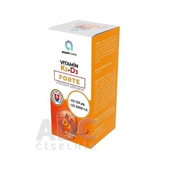 ADAMPharm Vitamín K2+D3 FORTE