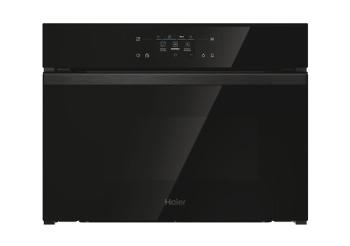 Kompaktná mikrovlnná rúra s viacúrovňovým pečením Haier čierna 38900764