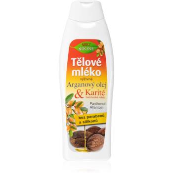 Bione Cosmetics Argan Oil + Karité výživné telové mlieko 500 ml