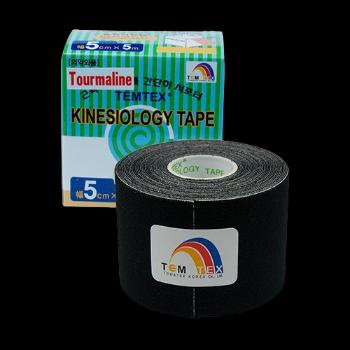 TEMTEX Tejp.  kinesio tape Tourmaline černá 5cmx5m