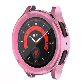 TPU FULL COVER Kryt pre Samsung Galaxy Watch5 Pro 45mm ružový