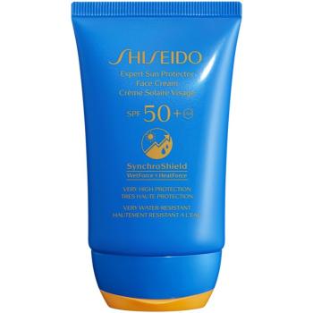 Shiseido Expert Sun Protector Cream SPF 50+ voděodolný opalovací krém na obličej SPF 50+ 50 ml