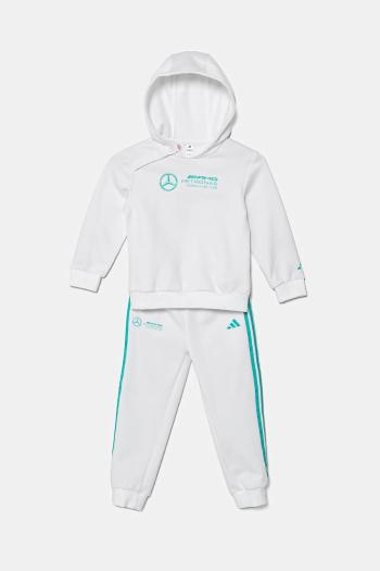 Detská tepláková súprava adidas Performance MER DNA biela farba, JV5445